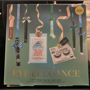 Eye Elegance Serum Mask, Mascara, Eyeliner, Tweezer ~Best of Eye Gift Set